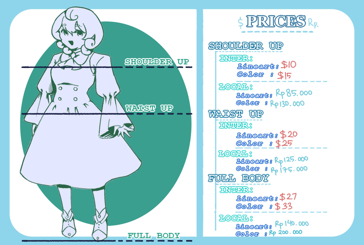 revised pricing -lilieyp